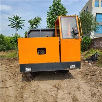 मैनुअल टिप के साथ इलेक्ट्रिक ट्रैक्ड डम्पर